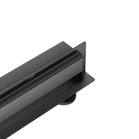 W-Drain NEXT 2w1 Odpływ liniowy ścienny 60 cm dwustronny czarny