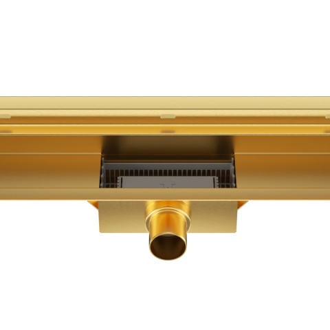 W-Drain NEXT 2w1 Odpływ liniowy ścienny 60 cm dwustronny złoty