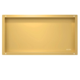WALL-BOX NO RIM - Półka wnękowa bezramkowa GOLD 60x30x10 cm