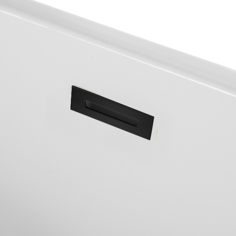 Wanna wolnostojąca PARMA z pokrywką BLACK - 170 x 72 cm