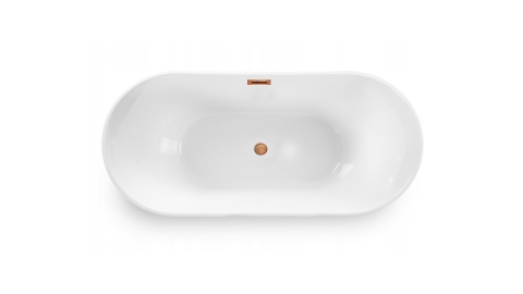 Wanna wolnostojąca PARMA z pokrywką COPPER - 170 x 72 cm