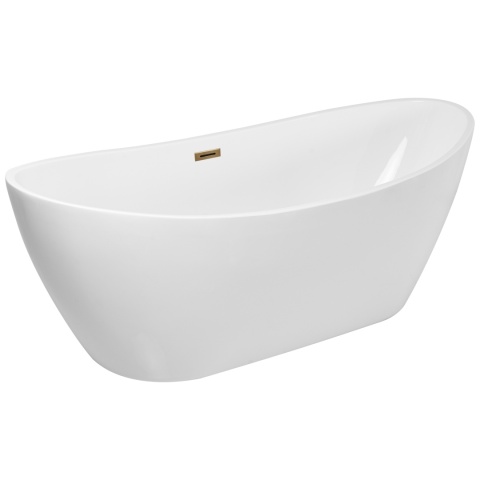 Wanna wolnostojąca PARMA z pokrywką GOLD - 170 x 72 cm