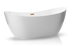 Wanna wolnostojąca PARMA z pokrywką GOLD - 170 x 72 cm