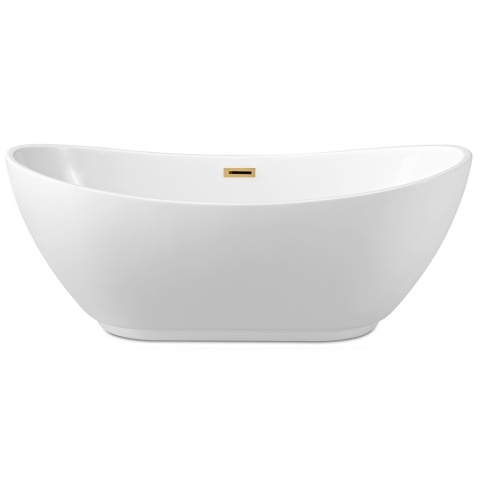 Wanna wolnostojąca PARMA z pokrywką GOLD - 170 x 72 cm