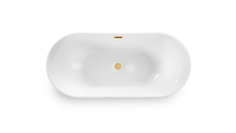 Wanna wolnostojąca PARMA z pokrywką GOLD - 170 x 72 cm