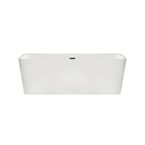 Wanna wolnostojąca ROMA z pokrywką BLACK - 170 x 80 cm