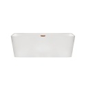 Wanna wolnostojąca ROMA z pokrywką COPPER - 170 x 80 cm