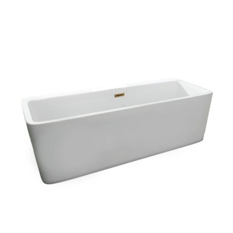 Wanna wolnostojąca ROMA z pokrywką GOLD - 170 x 80 cm