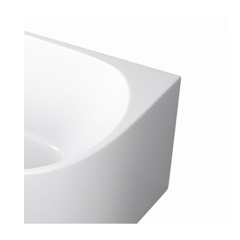 Wanna wolnostojąca narożna lewa AVOLA z pokrywką GOLD - 160 x 80 cm