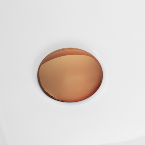 Wanna wolnostojąca przyścienna VIVA z pokrywką COPPER - 150 x 75 cm