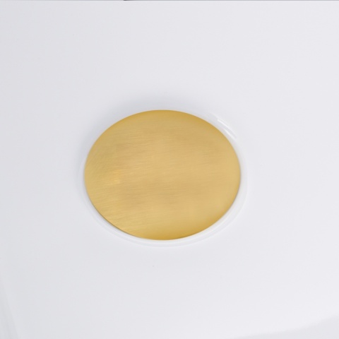 Wanna wolnostojąca przyścienna VIVA z pokrywką GOLD - 160 x 75 cm