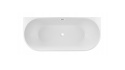 Wanna wolnostojąca przyścienna VIVA z pokrywką WHITE - 150 x 75 cm