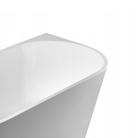 Wanna wolnostojąca przyścienna VIVA z pokrywką WHITE - 170 x 80 cm