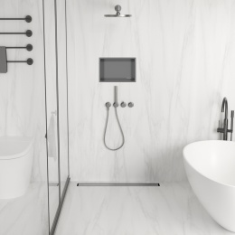 Duplex Next 2w1 Odpływ liniowy 100 cm dwustronny Gun Metal