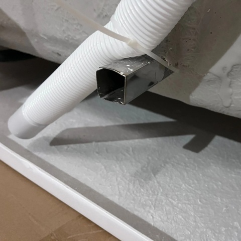 II gatunek Wanna wolnostojąca ROMA WHITE - 170 x 80 cm