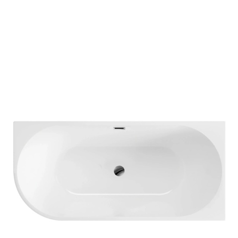 II gatunek Wanna wolnostojąca narożna prawa AVOLA WHITE - 160 x 75