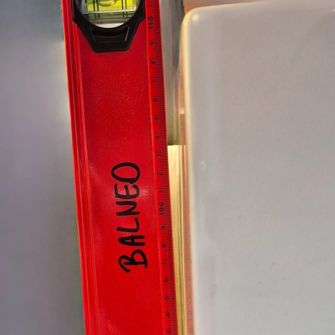 II gatunek Wanna wolnostojąca narożna prawa AVOLA WHITE - 160 x 75