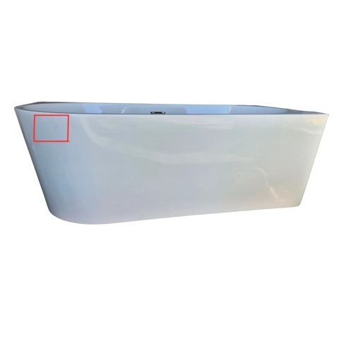 II gatunek Wanna wolnostojąca narożna prawa AVOLA WHITE - 160 x 75