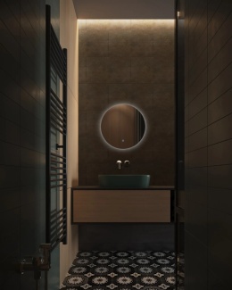 Lustro podświetlane ROCO 80 cm- Antypara, Ściemnianie, Zmiana barwy