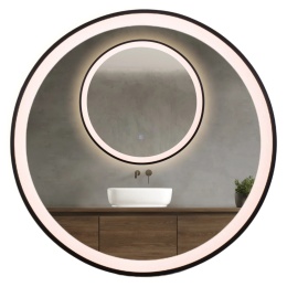 Lustro podświetlane VENUS 90 cm- Antypara, Ściemnianie, Zmiana barwy