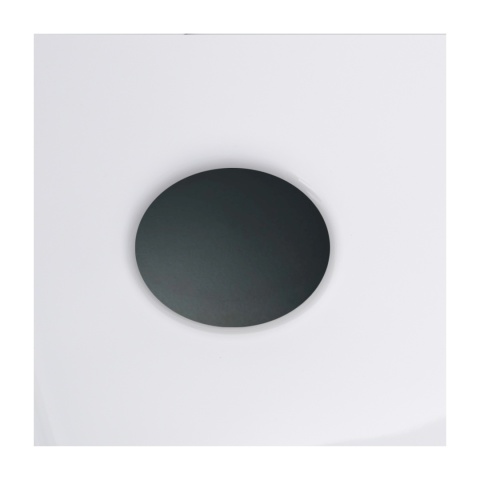 Wanna wolnostojąca narożna lewa AVOLA z pokrywką BLACK - 150 x 75 cm