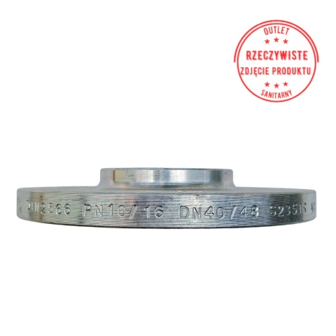 Kołnierz gwintowany DN40/48 PN10/16 S235JR