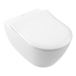Miska WC bezkołnierzowa z deską sedesową Villeroy&Boch SUBWAY 2.0