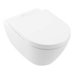 Miska WC bezkołnierzowa z deską sedesową Villeroy&Boch SUBWAY 2.0