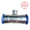 Trójnik redukcyjny Raccorderie Metalliche inoxPRES 76,1/42/76,1