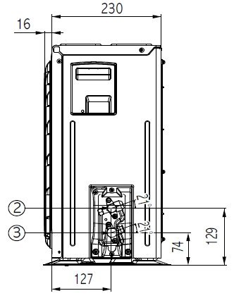 Klimatyzator pokojowy LG Artcool AM09BP.UA3 (jednostka zewnętrzna)