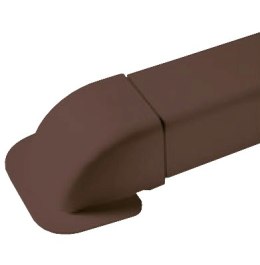 Maskownica ścienna IPWE80BR brązowa Ivensis
