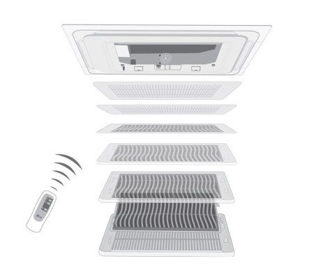 Opuszczany filtr kaset LG PTEGM0