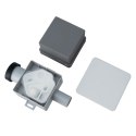 Syfon podtynkowy Ivensis ISN32 R14 do skroplin DN32 - 100x100 mm