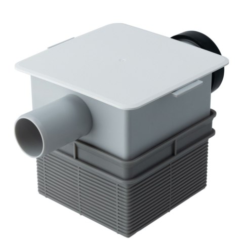 Syfon podtynkowy Ivensis ISN32 R14 do skroplin DN32 - 100x100 mm Syfon podtynkowy Ivensis ISN32 R14 do skroplin DN32 - 100x100 mm