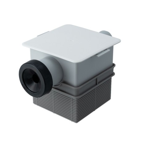 Syfon podtynkowy Ivensis ISN32 R14 do skroplin DN32 - 100x100 mm Syfon podtynkowy Ivensis ISN32 R14 do skroplin DN32 - 100x100 mm