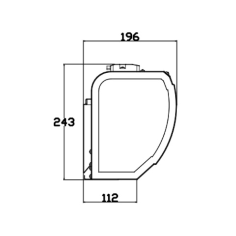 Kurtyna powietrzna z grzałkami elektrycznymi Flowair ELIS C-E-150