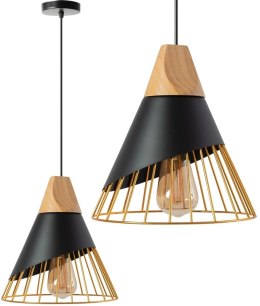 LAMPA APP224-1CP BLACK GOLD