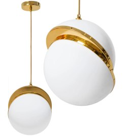 LAMPA APP481-1CP WHITE/GOLD