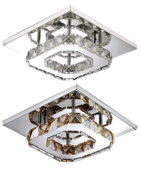 Lampa Kryształowa Kwadr. Neutralna APP406-C