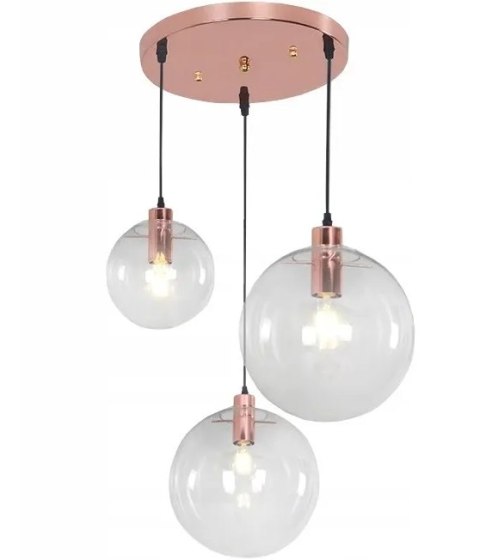 Lampa Lassi Set APP038-3CP Rose Gold