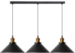 LAMPA PORTO BLACK APP017-3CP
