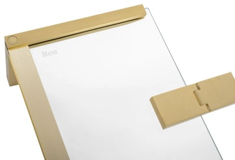 ŚCIANKA PRYSZNICOWA HUGO BRUSH GOLD 80