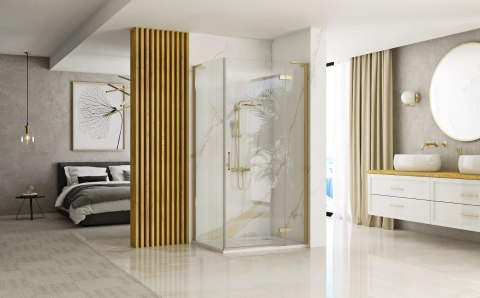 ŚCIANKA PRYSZNICOWA HUGO BRUSH GOLD 80