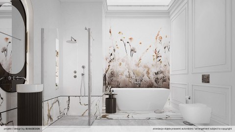 Ścianka prysznicowa / walk-in systemu Kerria Plus 100 cm