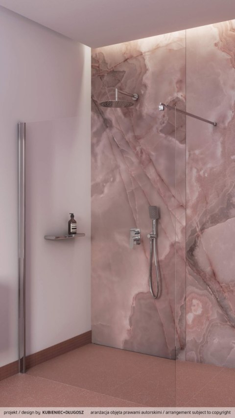 Ścianka prysznicowa / walk-in systemu Kerria Plus - 120 cm Ścianka prysznicowa / walk-in systemu Kerria Plus - 120 cm