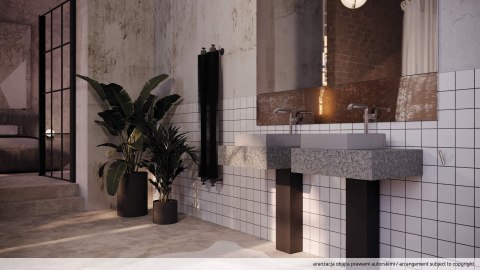 Umywalka granitowa nablatowa z miejscem na baterię - 500x400 mm Umywalka granitowa nablatowa z miejscem na baterię - 500x400 mm