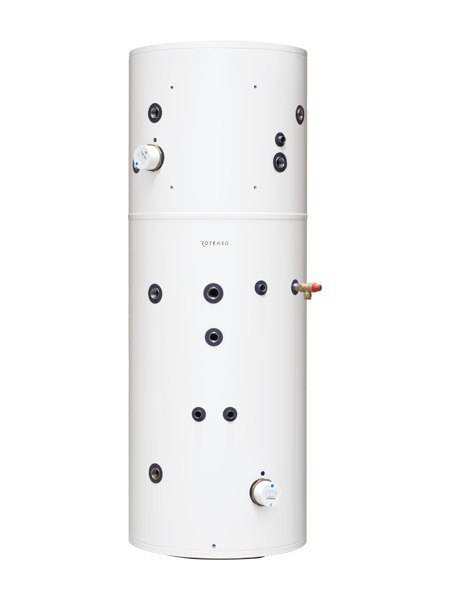 Zbiornik CWU ze stali nierdzewnej z buforem Thermos Twin Inox AQT200+90IX1 R13