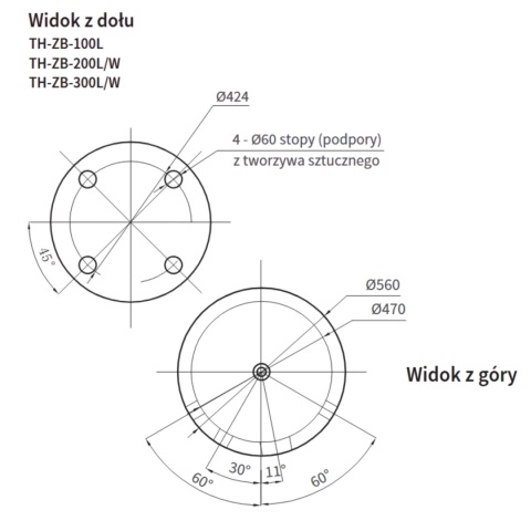 Zbiornik buforowy 100 L INOX THERMATEC