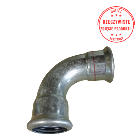 Kolano dwukielichowe KAN-therm d28 90° Kolano dwukielichowe KAN-therm d28 90°