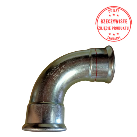 Kolano dwukielichowe KAN-therm d54 90° Kolano dwukielichowe KAN-therm d54 90°